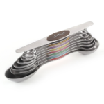 9-Piece Magnetic Stainless Steel Measuring Spoons Set with Leveler