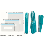 60-Pack Food Storage Zipper Bags 3 Sizes – Reusable Fresh-Sealed Bags