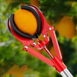 Fruit Picker Tool with Basket & Pole – Tree Fruit Harvest Grabber