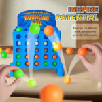 2-Player Bouncing Ball Grid Game for Kids & Family