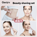 4-in-1 Rechargeable Electric Razor & Trimmer for Women