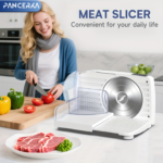 200W Electric Deli Meat Slicer 0–15mm Adjustable Thickness