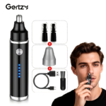 Rechargeable Nose & Ear Hair Trimmer – Eyebrow & Facial Hair Groomer - A Suit