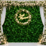 5-Panel Artificial Greenery Wall 60&quote;x40&quote; – Privacy Fence Screen