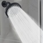 High-Pressure Rainfall Shower Head – 5-Spray Mode Handheld/Fixed