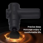 Portable Massage Gun – 6-Speed Muscle Massager with 8 Heads
