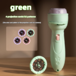 Kids Flashlight Projector Toy – Animal, Dinosaur & Marine Patterns