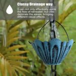 Lotus Metal Rain Chain – Decorative Outdoor Gutter Replacement