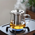 Heat-Resistant Glass Teapot & Water Pitcher