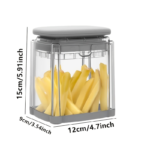4-Blade Vegetable Grater & Mandoline Slicer Set