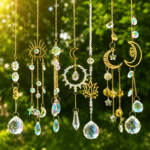 7-Piece Crystal Suncatcher Set – Hanging Window Prism Decor