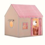 Indoor Kids Play Tent Castle for Home & Preschool Game Rooms - The pink