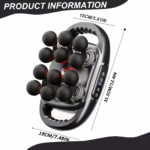 Handheld Massage Gun with 12 Heads & Storage Case