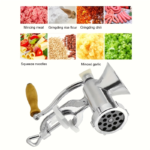Manual Meat Grinder & Sausage Stuffer Machine for Kitchen