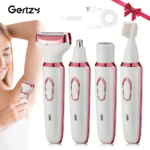 4-in-1 Rechargeable Electric Razor & Trimmer for Women