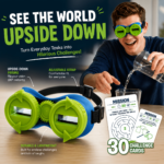 Upside-Down Goggles Party Game with Challenge Cards