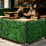 3-Pack Artificial Evergreen Wall Panels – Faux Greenery Privacy Screen
