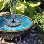 Solar Water Fountain Pump with Support Rods – IPX8 Waterproof