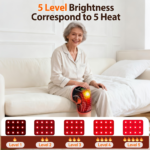 Heated Knee Massager with Vibration & Heat Therapy
