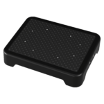 Portable Non-Slip Step Stool Assist for Seniors Heavy Duty - Black Black