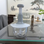 Manual Food Processor & Stainless Steel Vegetable Chopper