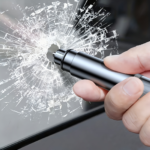 2-in-1 Emergency Car Safety Hammer & Seatbelt Cutter