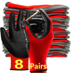 Ergonomic Gardening & Work Gloves for Men & Women – Multi-Color