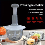 Manual Food Processor & Stainless Steel Vegetable Chopper