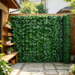 3-Pack Artificial Evergreen Wall Panels – Faux Greenery Privacy Screen
