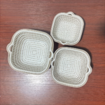 6-Piece Colander & Bowl Set – Stackable Kitchen Strainers