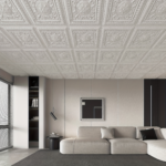 3D PVC Ceiling Tiles 2x2 12-Pack – Drop Ceiling Panels 48 Sq Ft