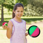 Toss and Catch Ball Game Set with 2 Paddles & 1 Ball