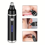 Rechargeable Nose & Ear Hair Trimmer – Eyebrow & Facial Hair Groomer