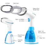Portable Handheld Garment Steamer for Clothes & Fabrics
