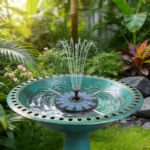 Solar Water Fountain Pump with Support Rods – IPX8 Waterproof