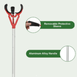 Fruit Picker Tool with Basket & Pole – Tree Fruit Harvest Grabber