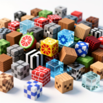 100-Piece Magnetic Building Cubes Set for Kids Random Colors