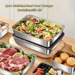 Stainless Steel Food Storage Containers with Airtight Lids