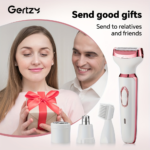 4-in-1 Rechargeable Electric Razor & Trimmer for Women