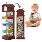 Farm Egg Drop Activity Cube & Sensory Toy for Fine Motor Skills