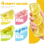 Dimple Fidget Bar & Fruit Stress Ball Set – Vaseline Texture