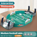 Tabletop Mini Soccer Game – Novelty Desktop Foosball Toy - Green