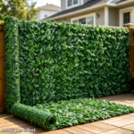 3-Pack Artificial Evergreen Wall Panels – Faux Greenery Privacy Screen