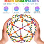 2-Pack Expandable Magic Breathing Ball Toys for Kids Ages 3+