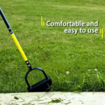 Serrated Lawn Edger Tool – Crescent Manual Edger with T-Handle