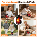 Heated Knee Massager with Vibration & Heat Therapy