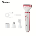 4-in-1 Rechargeable Electric Razor & Trimmer for Women - White