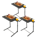 Adjustable Foldable TV Tray Table – 6 Heights & 3 Tilt Angles