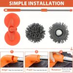 Adjustable Long-Handle Car Wash Mop – Microfiber Cleaning Brush