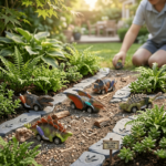 6-Piece Dinosaur Toy Car Set for Toddlers & Kids Ages 3+
